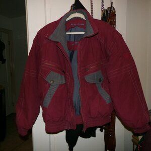 Luhta Jacket Women’s 42 Ski/snow boarding Jacket, burgundy